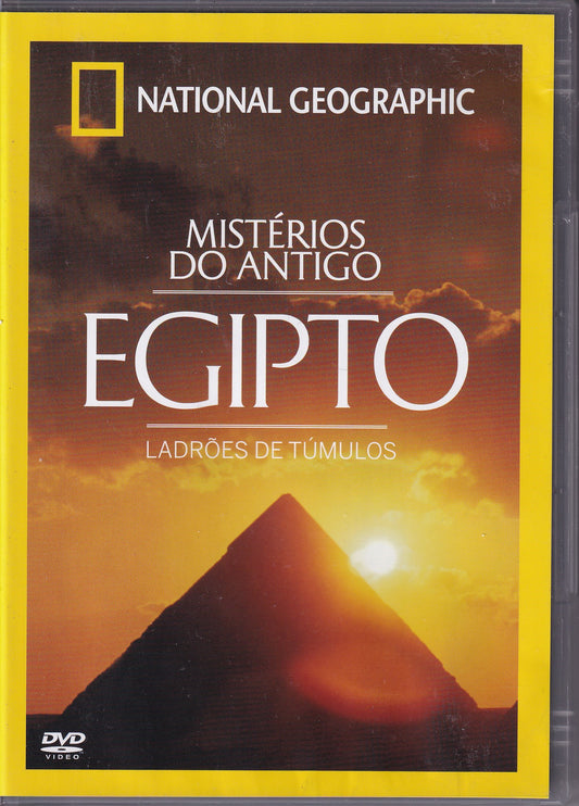 DVD NATIONAL GEOGRAPHIC MISTÉRIOS DO ANTIGO EGIPTO - USADO