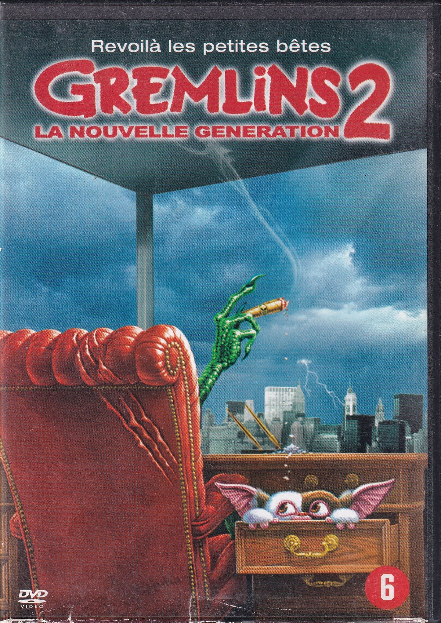DVD GREMLINS 2 LA NOUVELLE GENERATION - USADO
