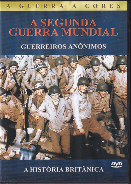 DVD A SEGUNDA GUERRA MUNDIAL GUERREIROS ANÓNIMOS - USADO