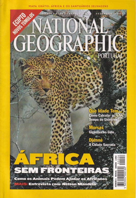 Revista National Geographic Portugal #6 (África sem fronteiras) Set.2001 - USADO