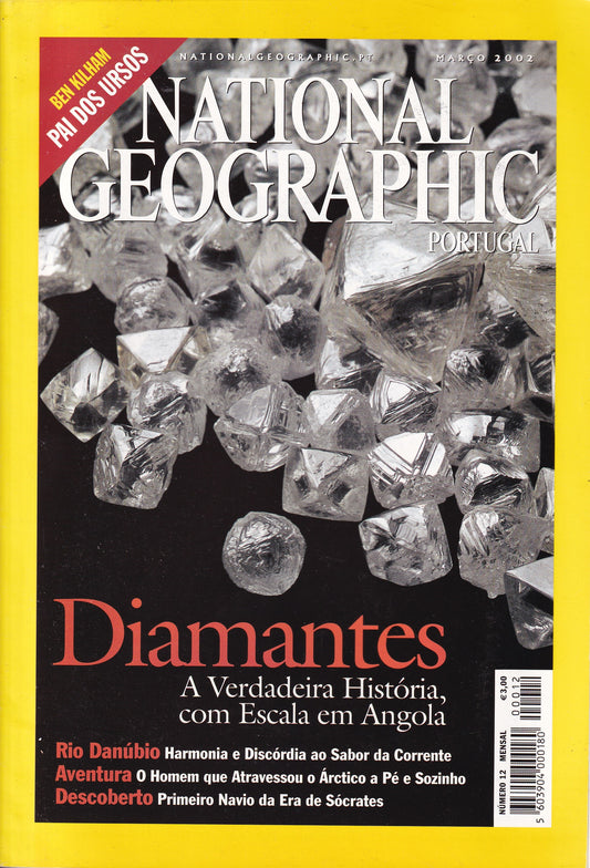 Revista National Geographic Portugal #12 (Diamantes) Mar.2002 - USADO