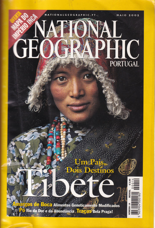 Revista National Geographic Portugal #14 (tibete) Mai.2002 - USADO