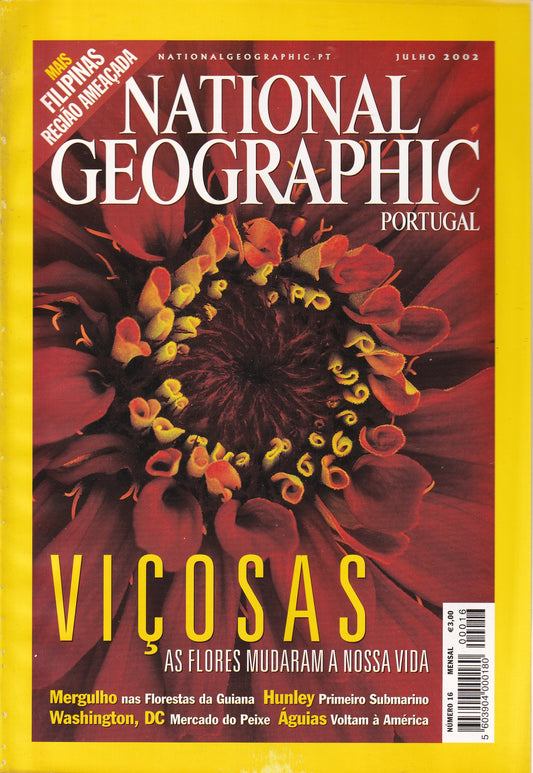 Revista National Geographic Portugal #16 (Viçosas) Jul.2002 - USADO