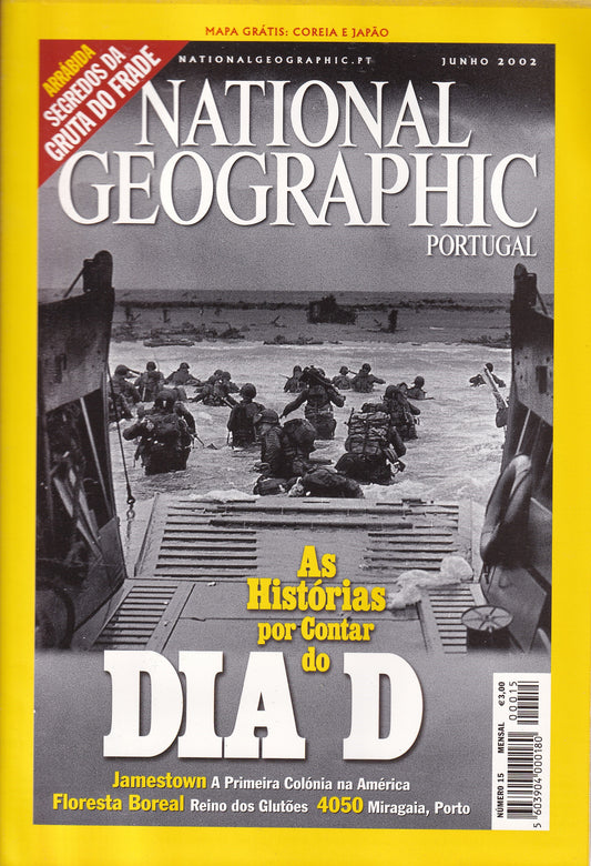 Revista National Geographic Portugal #15 (Dia D) Jun.2002 - USADO