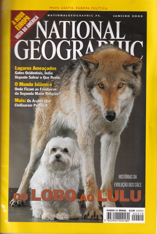 Revista National Geographic Portugal #10 (Do Lobo...) Jan.2002 - USADO