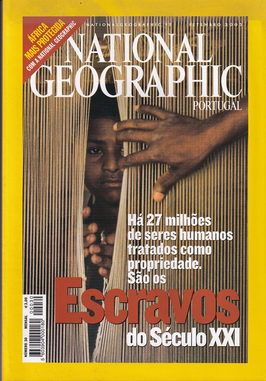Revista National Geographic Portugal #30 (Escravos) Set.2003- USADO