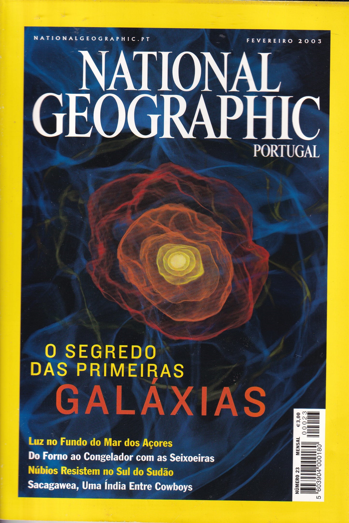 Revista National Geographic Portugal #23(...Galáxias) Fev.2003 - USADO
