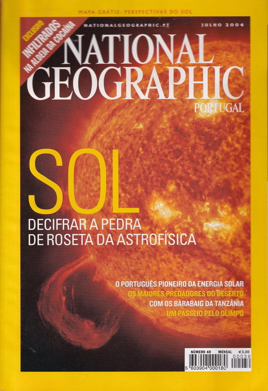 Revista National Geographic Portugal #40 (Sol...) Jul.2004 - USADO