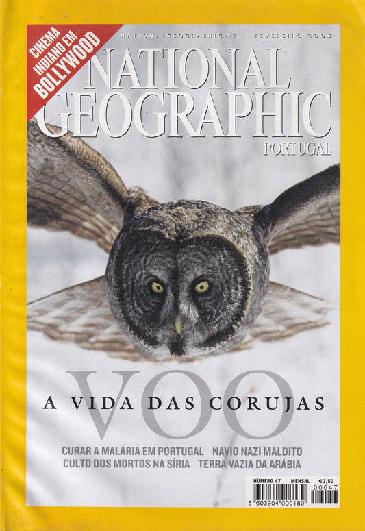 Revista National Geographic Portugal #47 (Voo..Corujas) Fev.2005 - USADO