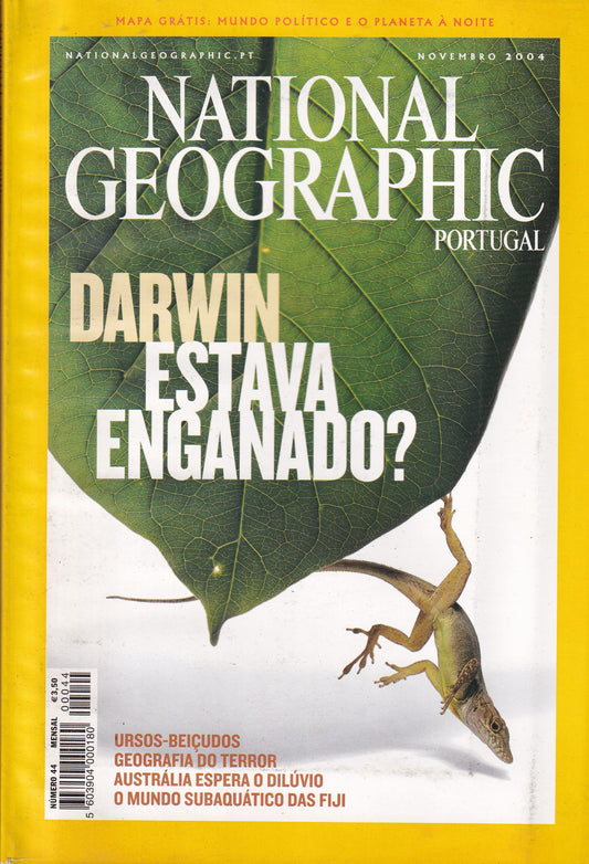 Revista National Geographic Portugal #44 (Darwin...) Nov.2004 - USADO