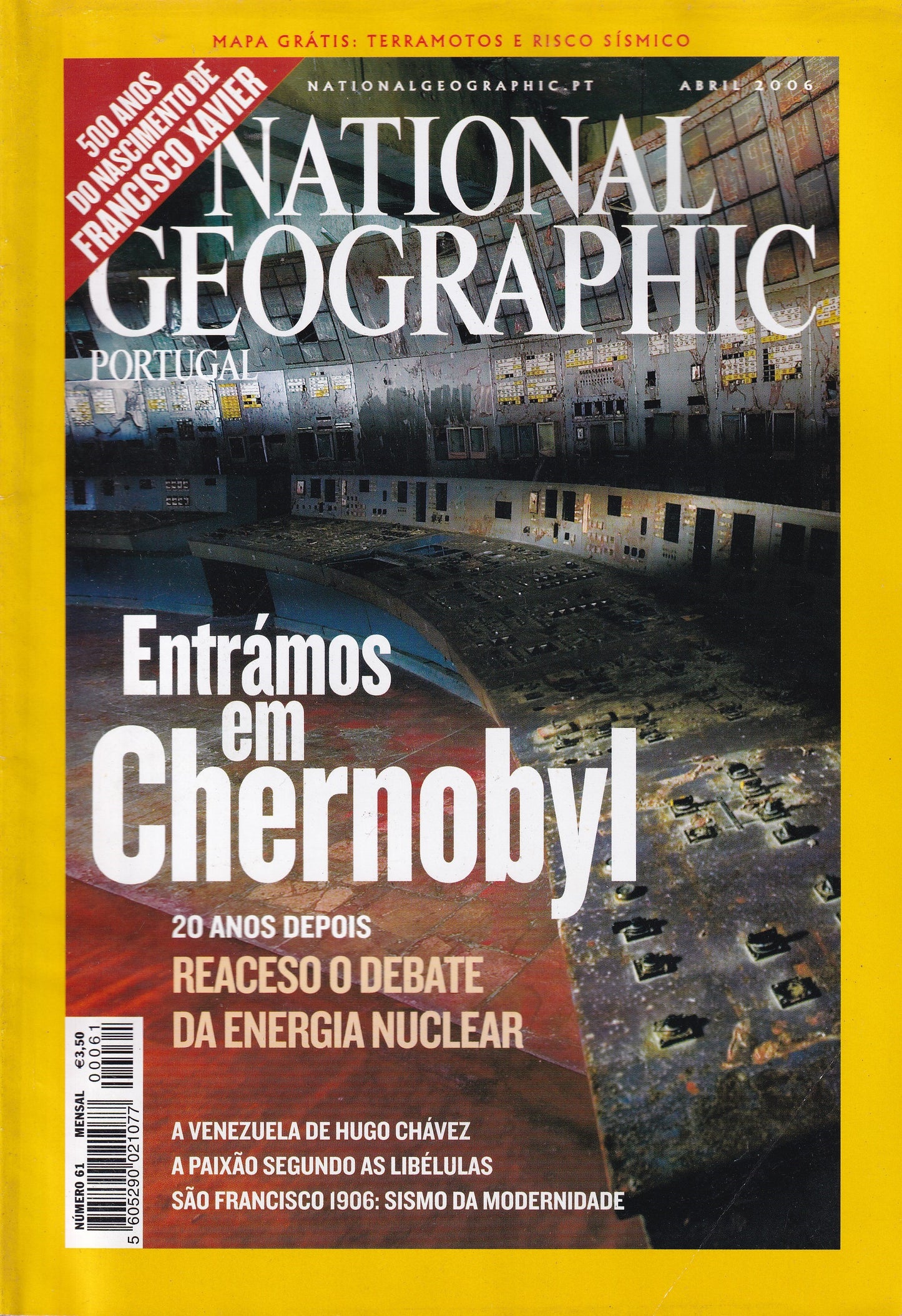 Revista National Geographic Portugal #61(Chernobyl) Abr.2006- USADO