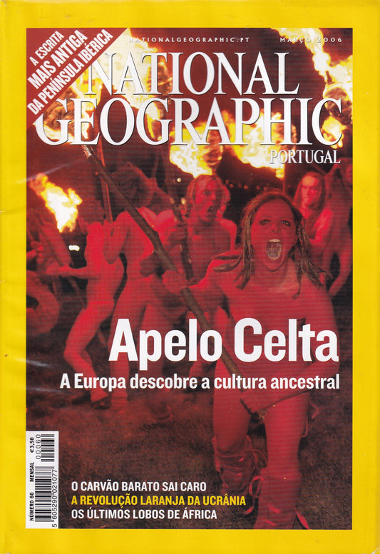Revista National Geographic Portugal #60 (Apelo Celta) Mar.2006- USADO