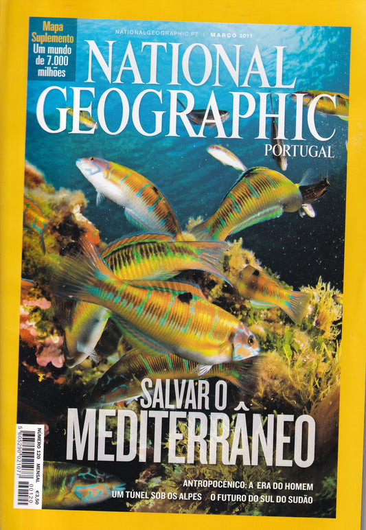 Revista National Geographic Portugal #120 (...Mediterrâneo) Mar.2011- USADO