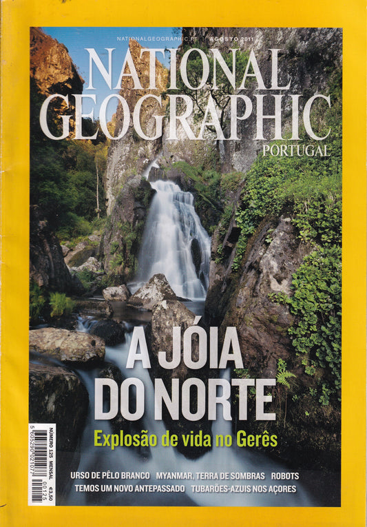 Revista National Geographic Portugal #125 (A joia do Norte) Ago.2011- USADO