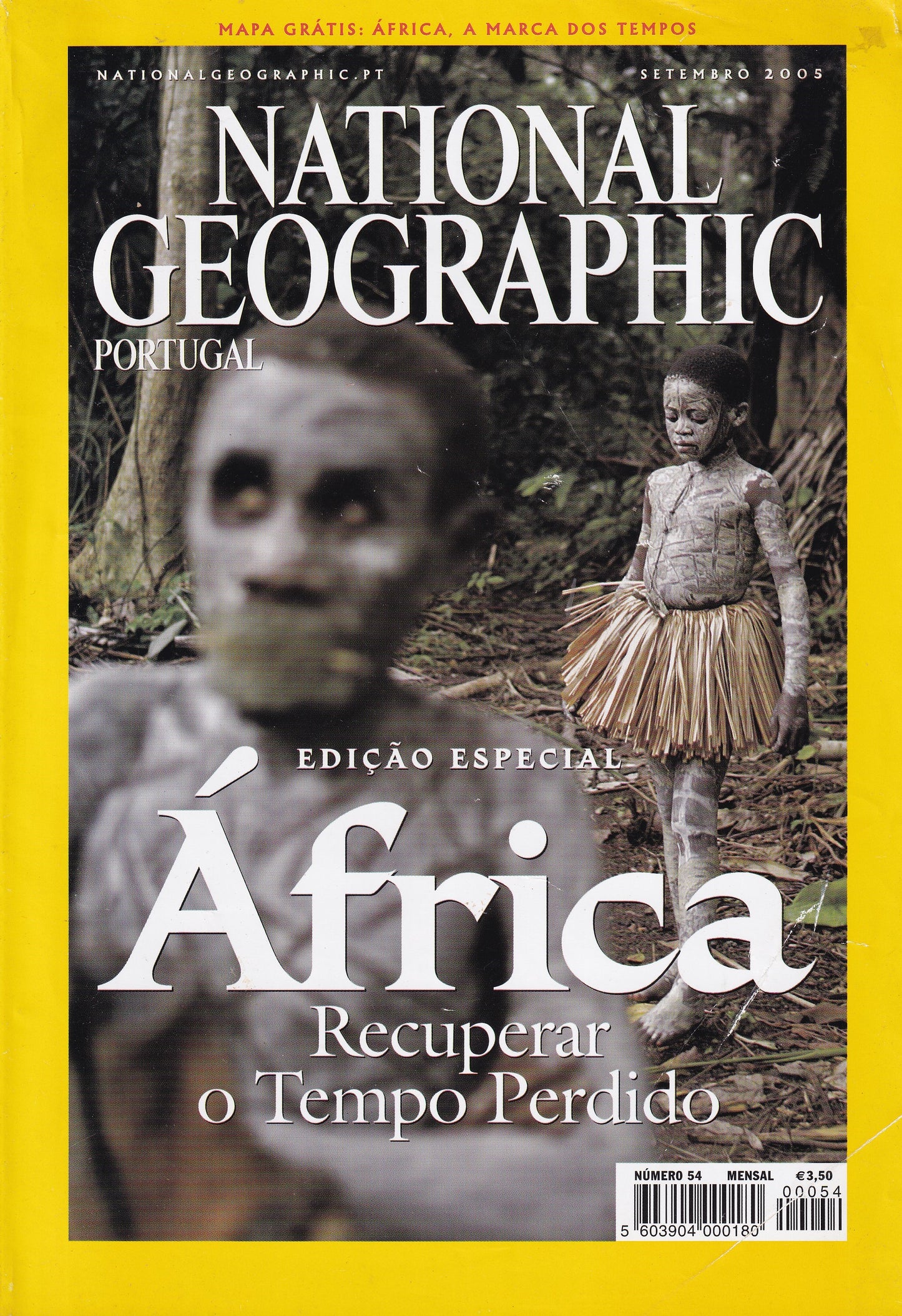 Revista National Geographic Portugal #54(África) Set.2005- USADO
