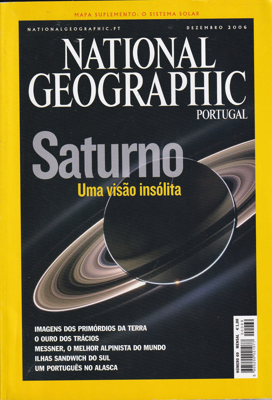Revista National Geographic Portugal #69 (Saturno) Dez.2006 - USADO
