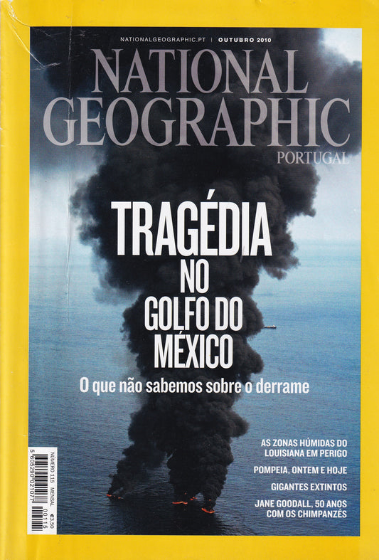 Revista National Geographic Portugal #115 (Tragédia...) Out.2010 - USADO
