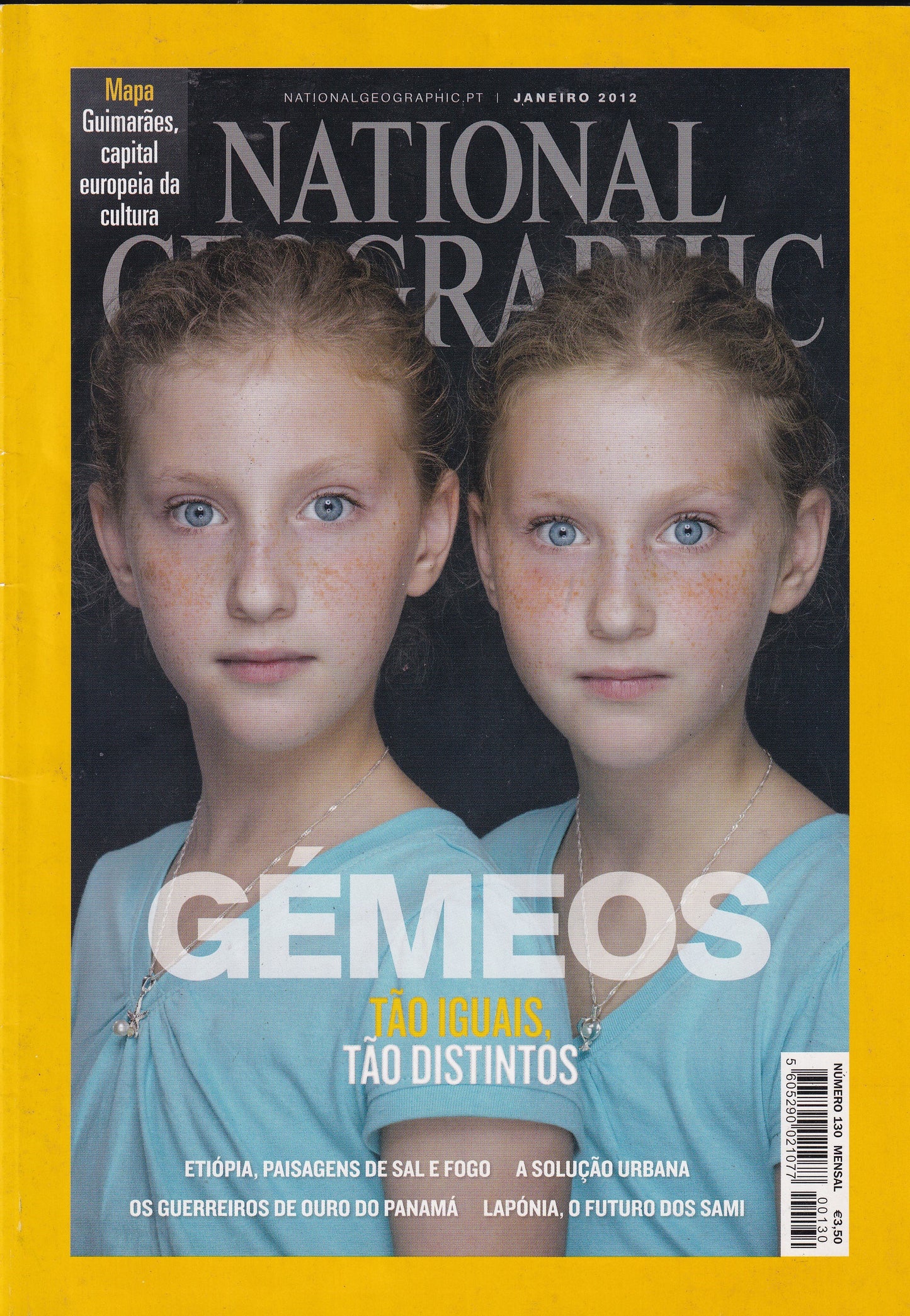 Revista National Geographic Portugal #130 (Gémeos) Ago.2007 - USADO
