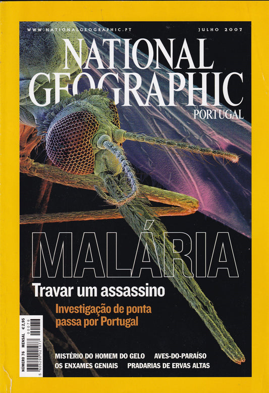 Revista National Geographic Portugal #76 (Malária) Jun.2007- USADO