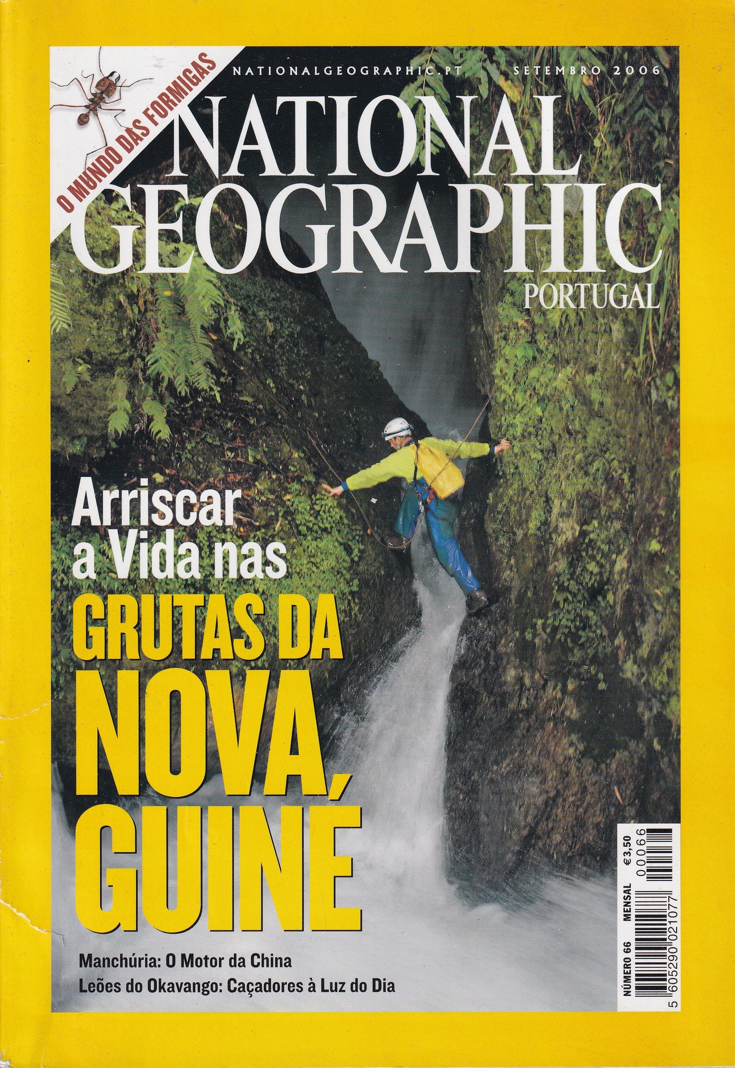 Revista National Geographic Portugal #66 (...Nova Guiné) Set.2006 - USADO