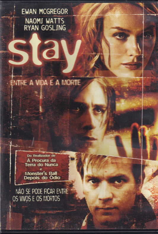 DVD STAY: Entre a Vida e a Morte - Usado