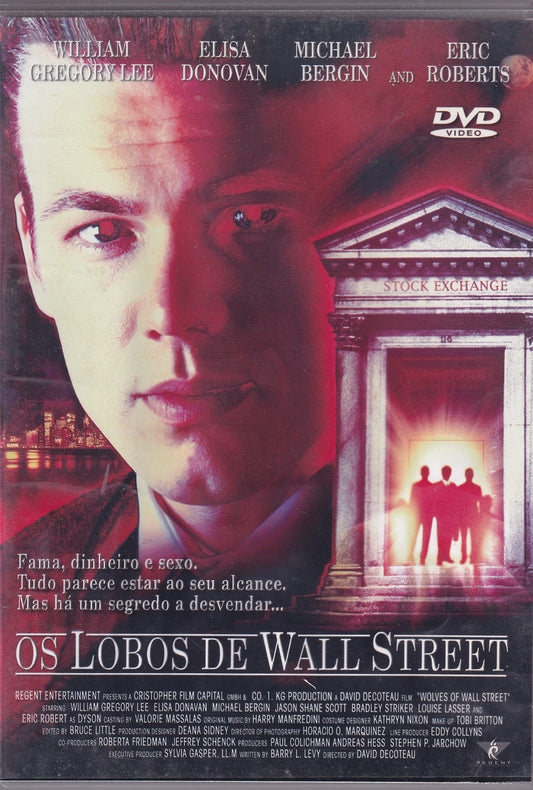 DVD Os Lobos De Wall Street - Usado