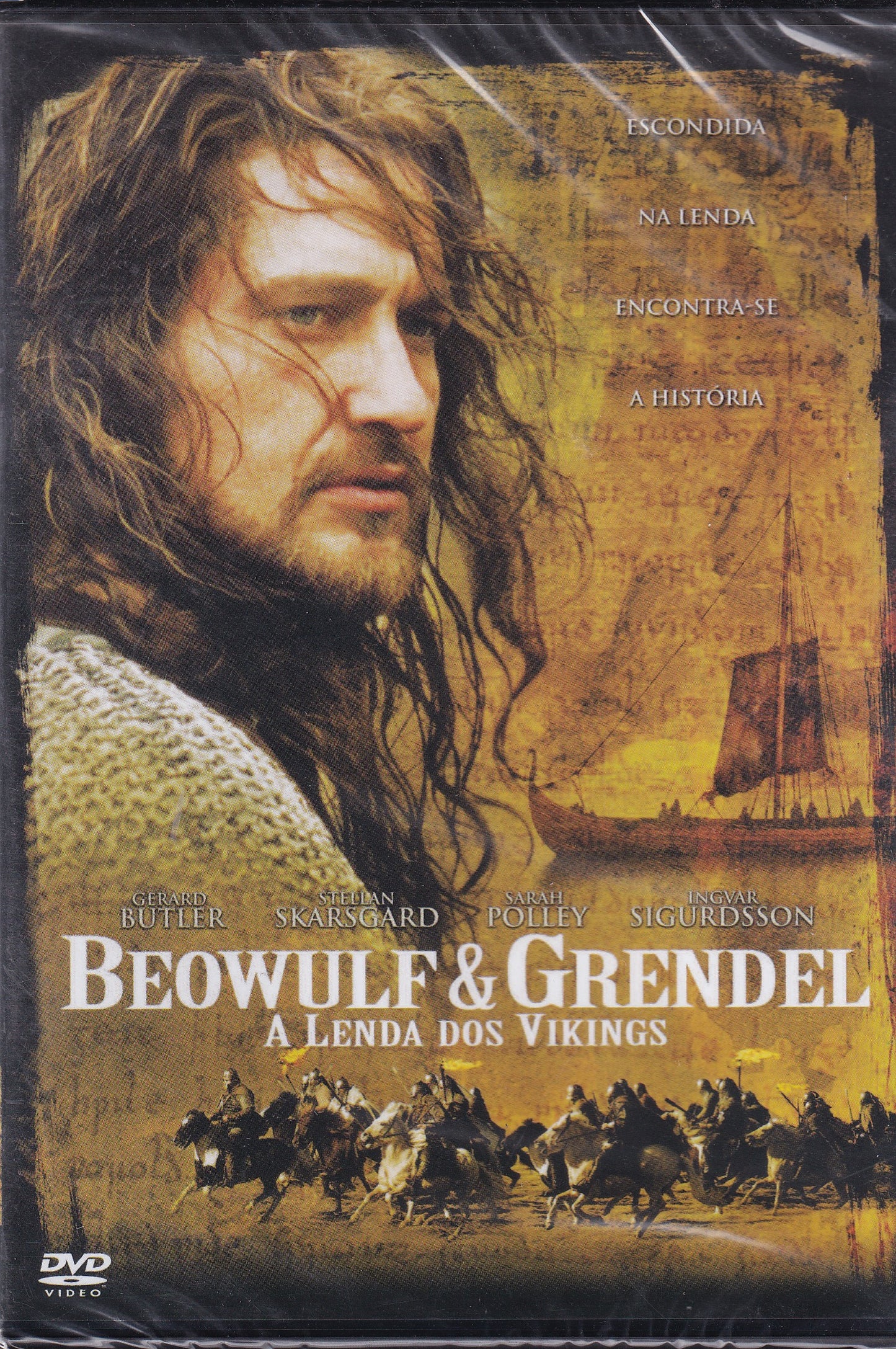 DVD BEWULF & GRENDEL: A LENDA DOS VIKINGS - NOVO
