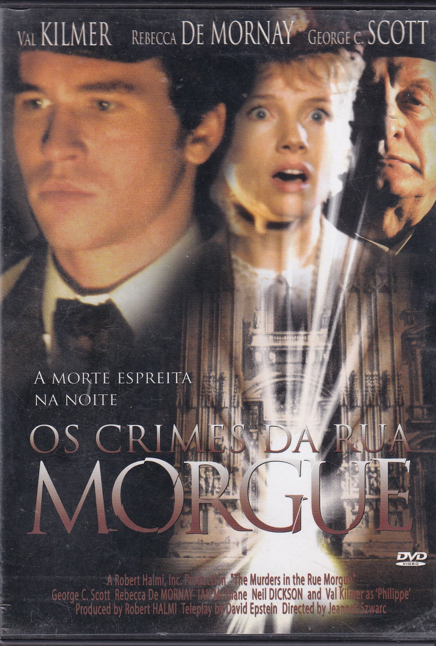 DVD Os Crimes Da Rua Morgue - Usado