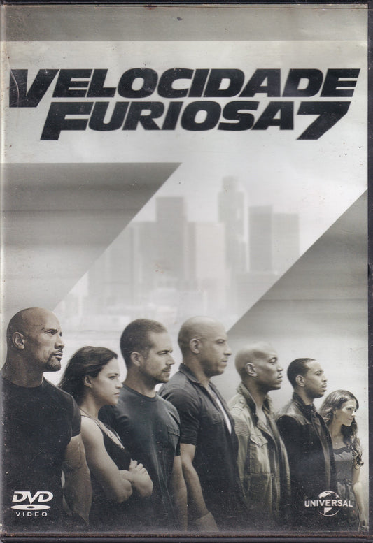 DVD Velocidade Furiosa  7 - Usado