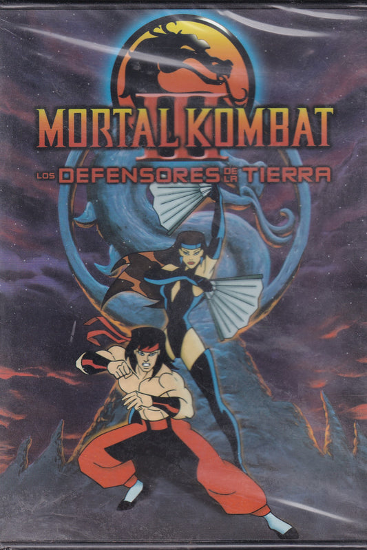 DVD Mortal Kombat Los Defensores de la Tierra - NOVO