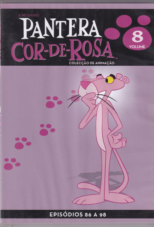 DVD Pantera Cor-de-Rosa VOL. 8- USADO