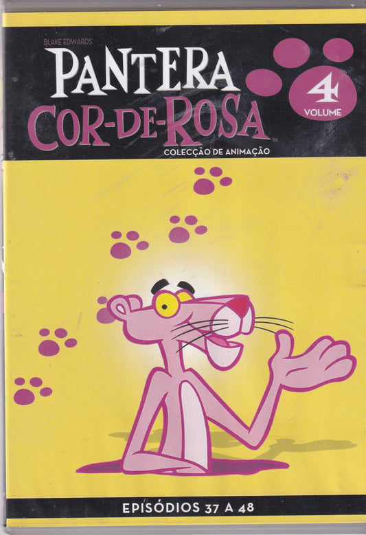 DVD Pantera Cor-de-Rosa Vol.4 - USADO