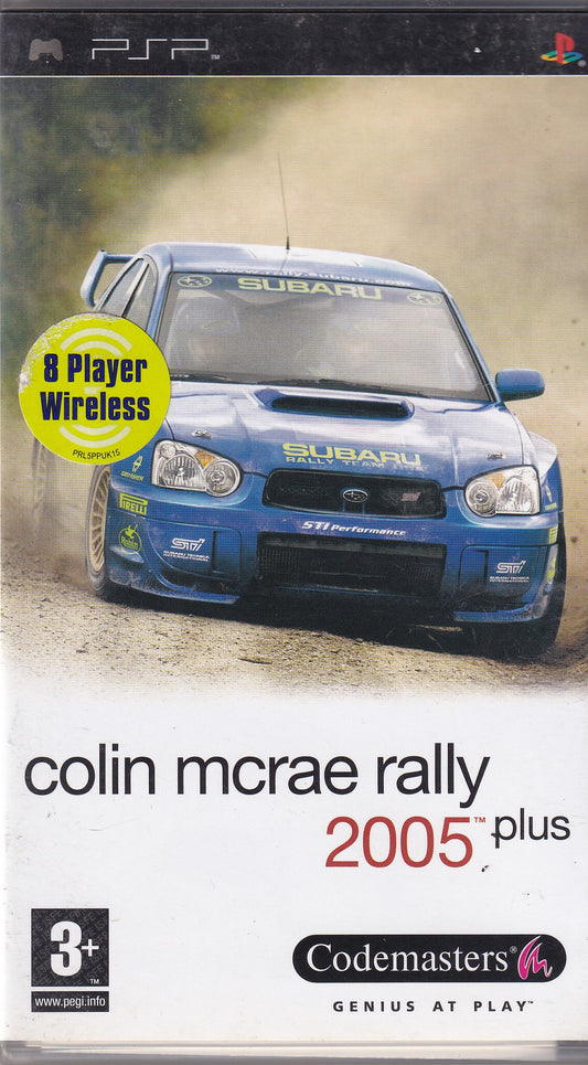 PSP Colin McRae Rally 2005 - USADO