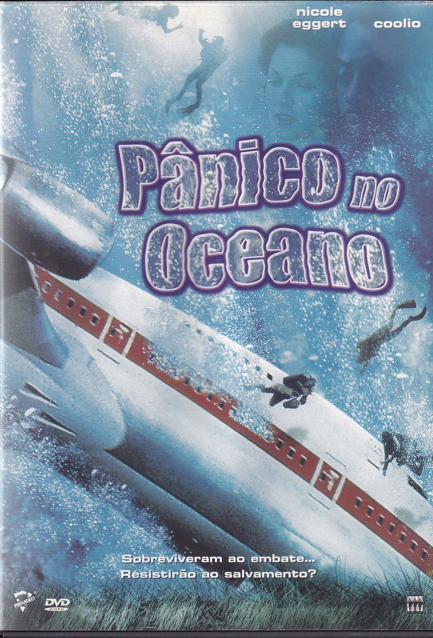 DVD Panico no Oceano - USADO