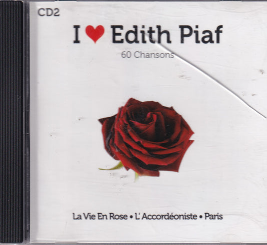 CD i love edith piaf - USADO