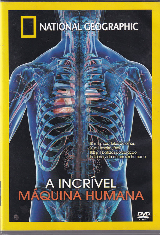 DVD National Geographic A Incrível Maquina Humana - USADO