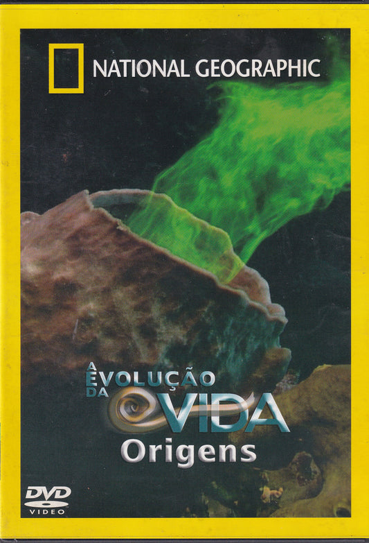 DVD National Geographic Evolução da Vida Origens - USADO