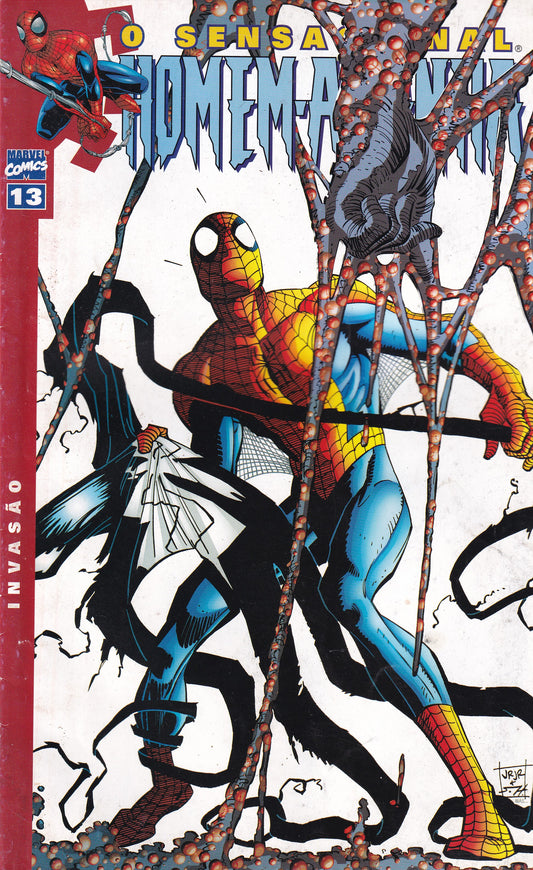 COMICS O Sensacional Homem-Aranha Invasão 13 -USADO