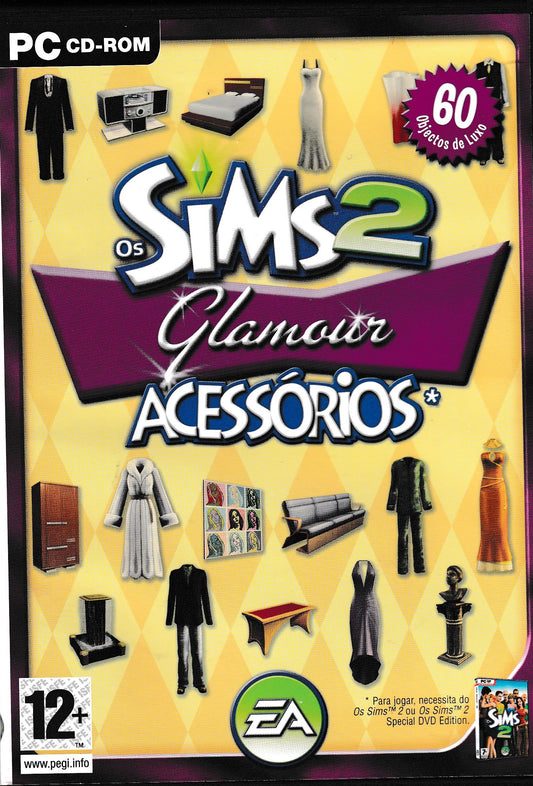 PC The Sims 2 Glamour Acessorios - USADO