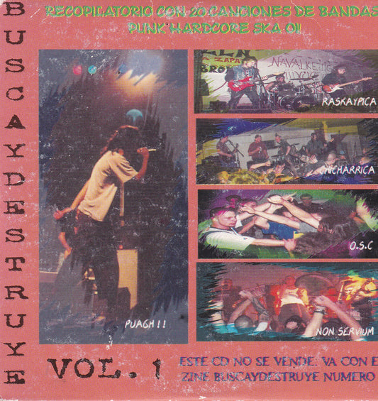 CD Various – Busca Y Destruye Vol. 1 - USADO