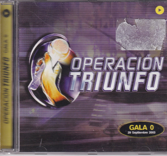 CD OPERACIÓN TRIUNFO  GALA 0 - USADO