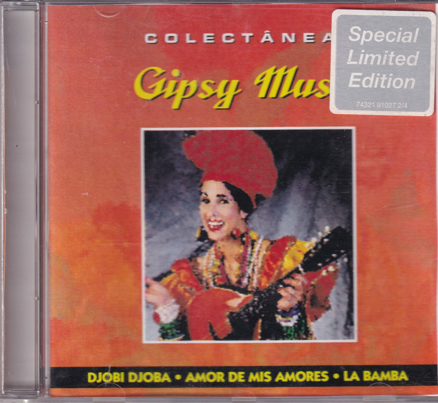 CD COLECTÂNEA GIPSY MUSIC - USADO