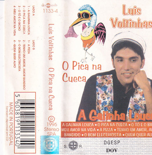 Cassete Luis Voltinhas O Pica na Cueca - USADO