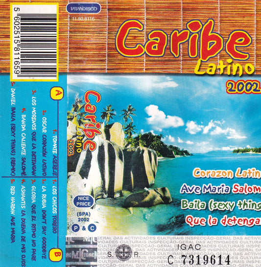 CASSETE- CARIBE LATINO 2002- USADO