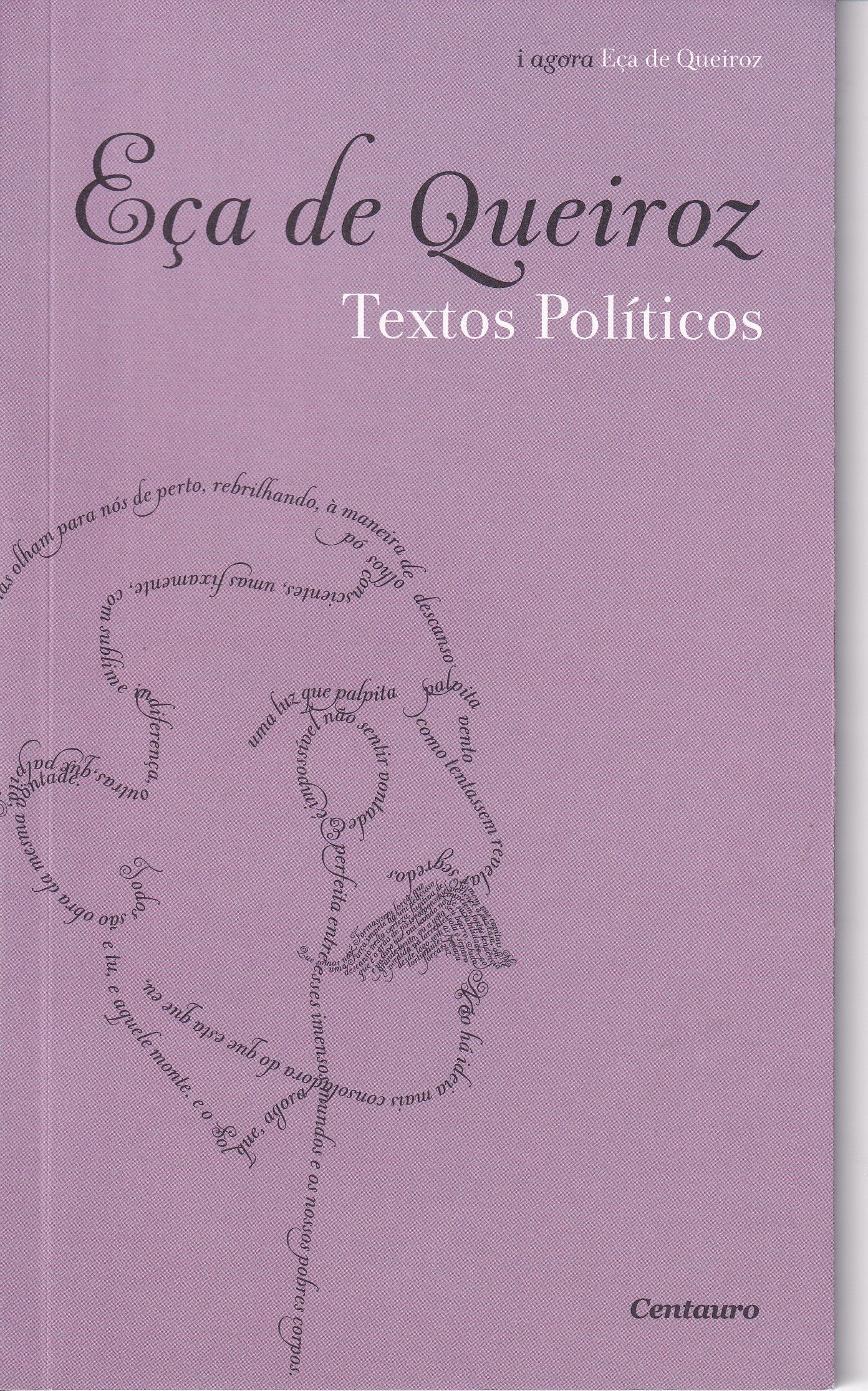 Livro Eça de Queiroz Texto Políticos - USADO