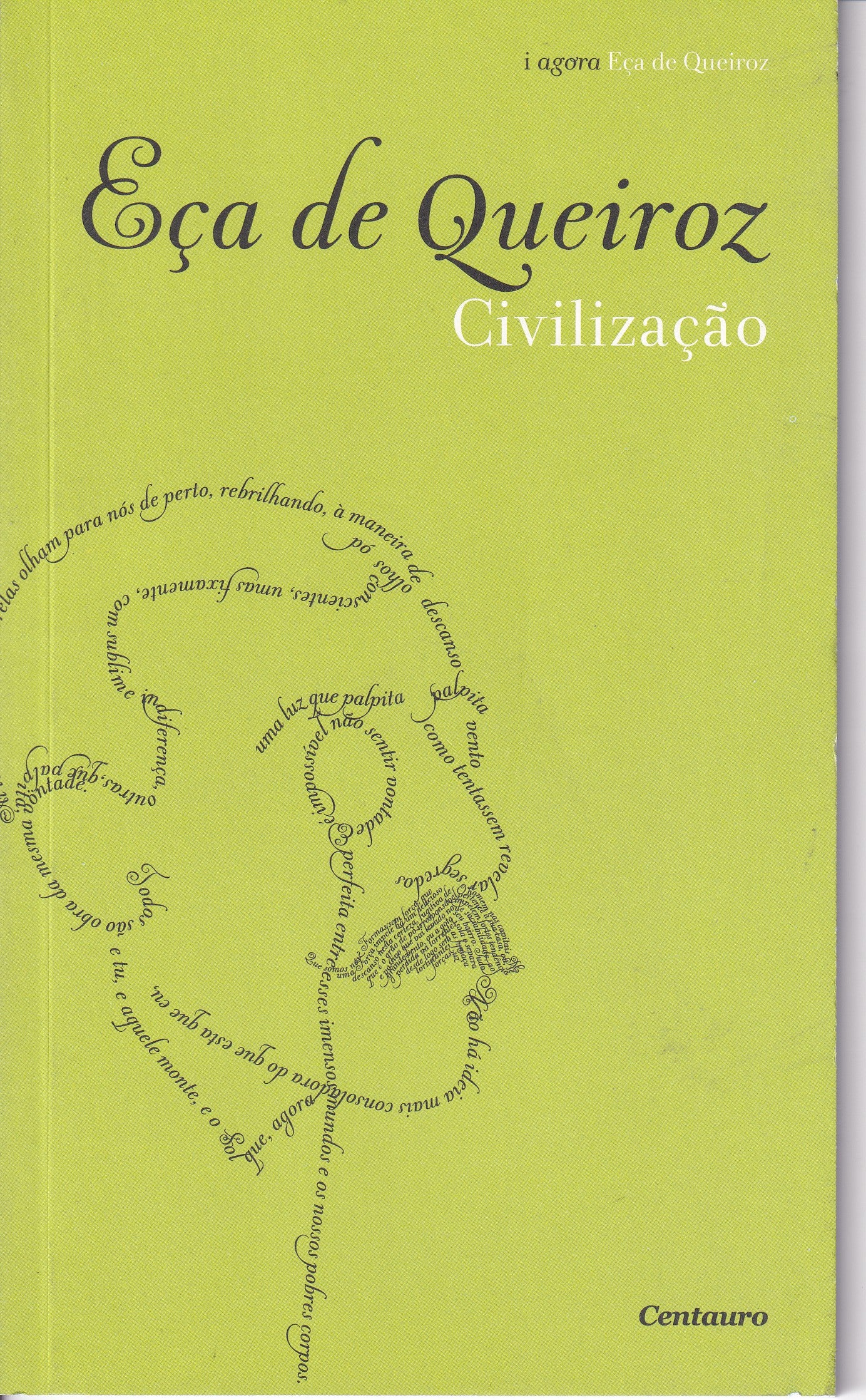 LIVRO EÇA DE QUEIROZ - CIVILIZAÇÃO - USADO