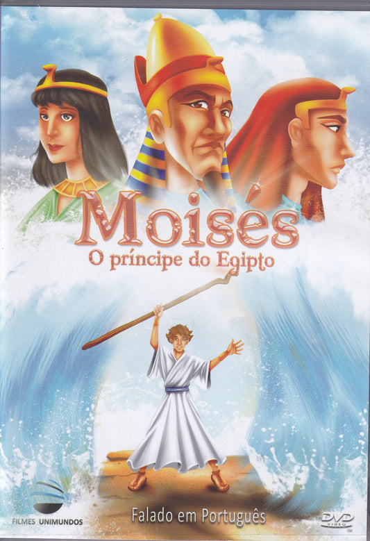 DVD MOISÉS O PRÍNCIPE DO EGIPTO - CLASSIC ANIMATIONS - USADO
