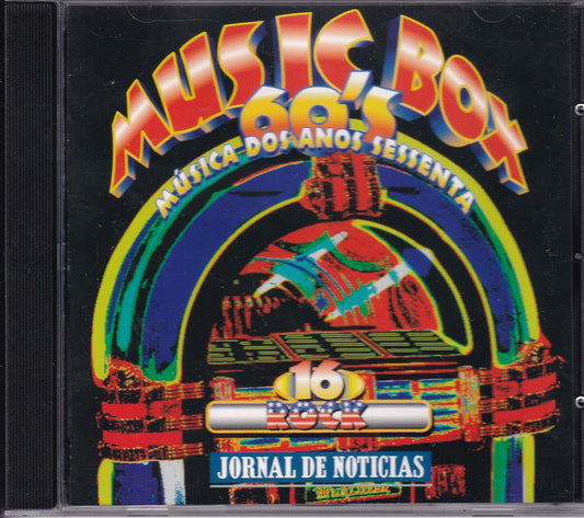 CD MUSIC BOX 60' #16 - MÚSICA DOS ANOS SESSENTA - USADO