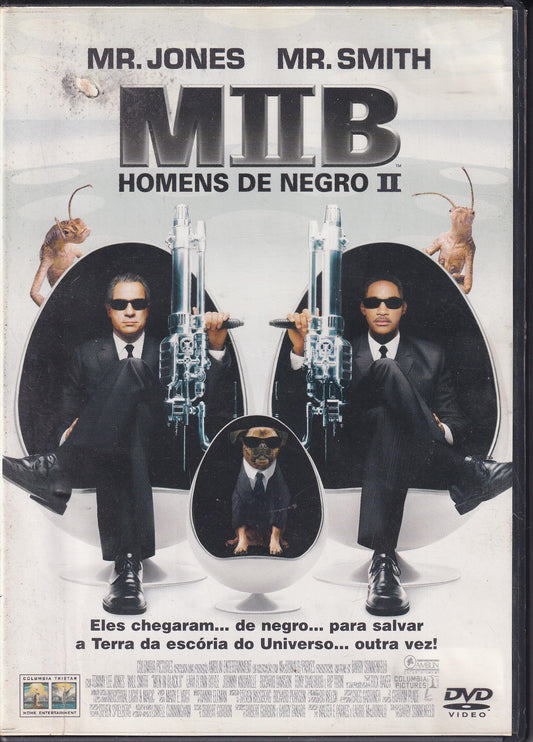 DVD- MIB 2 HOMENS DE NEGRO  - USADO