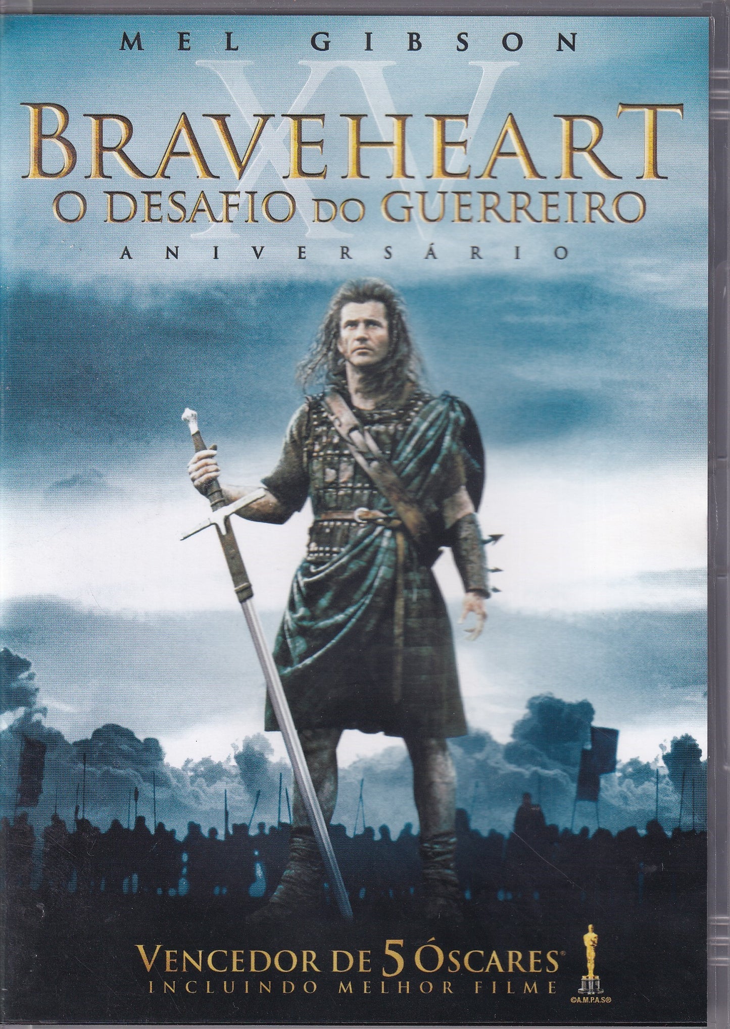 DVD - BRAVEHEART O DESAFIO DO GUERREIRO (ANIVERSÁRIO) - USADO